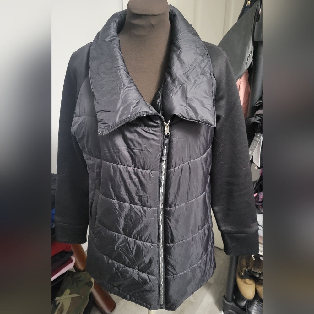 Mondetta Large Asymetrical Zipper And Scuba Sleeves